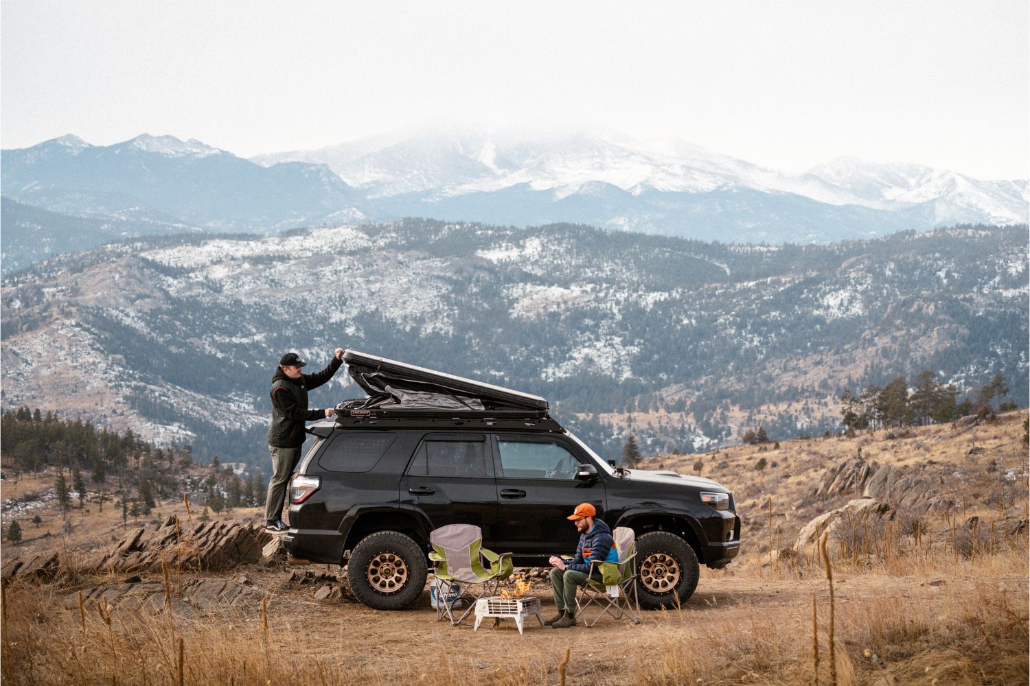 Mounting a Tent to a Sherpa Rack