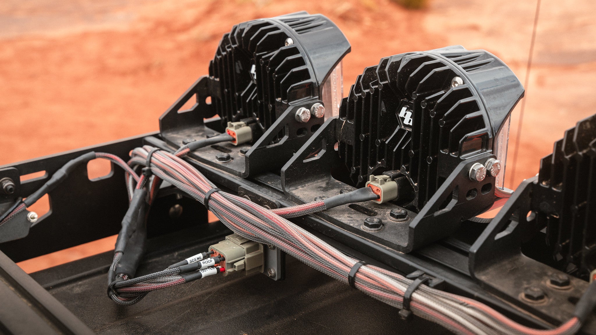 Roofrack Wiring Harness - Blaze Offroad Backbone - Sherpa Equipment Company