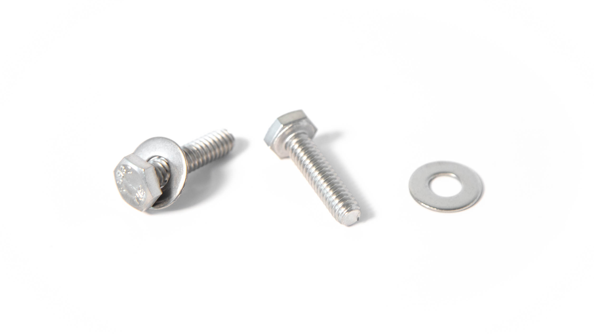 1/4” Hex Head Bolt & Washer