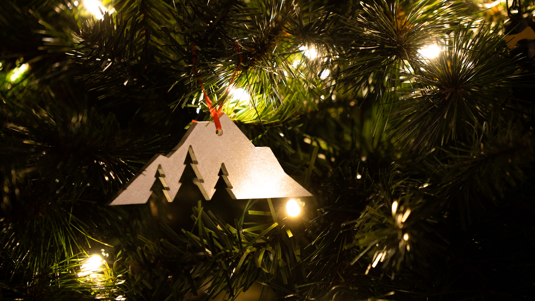 Sherpa Mountain Ornament