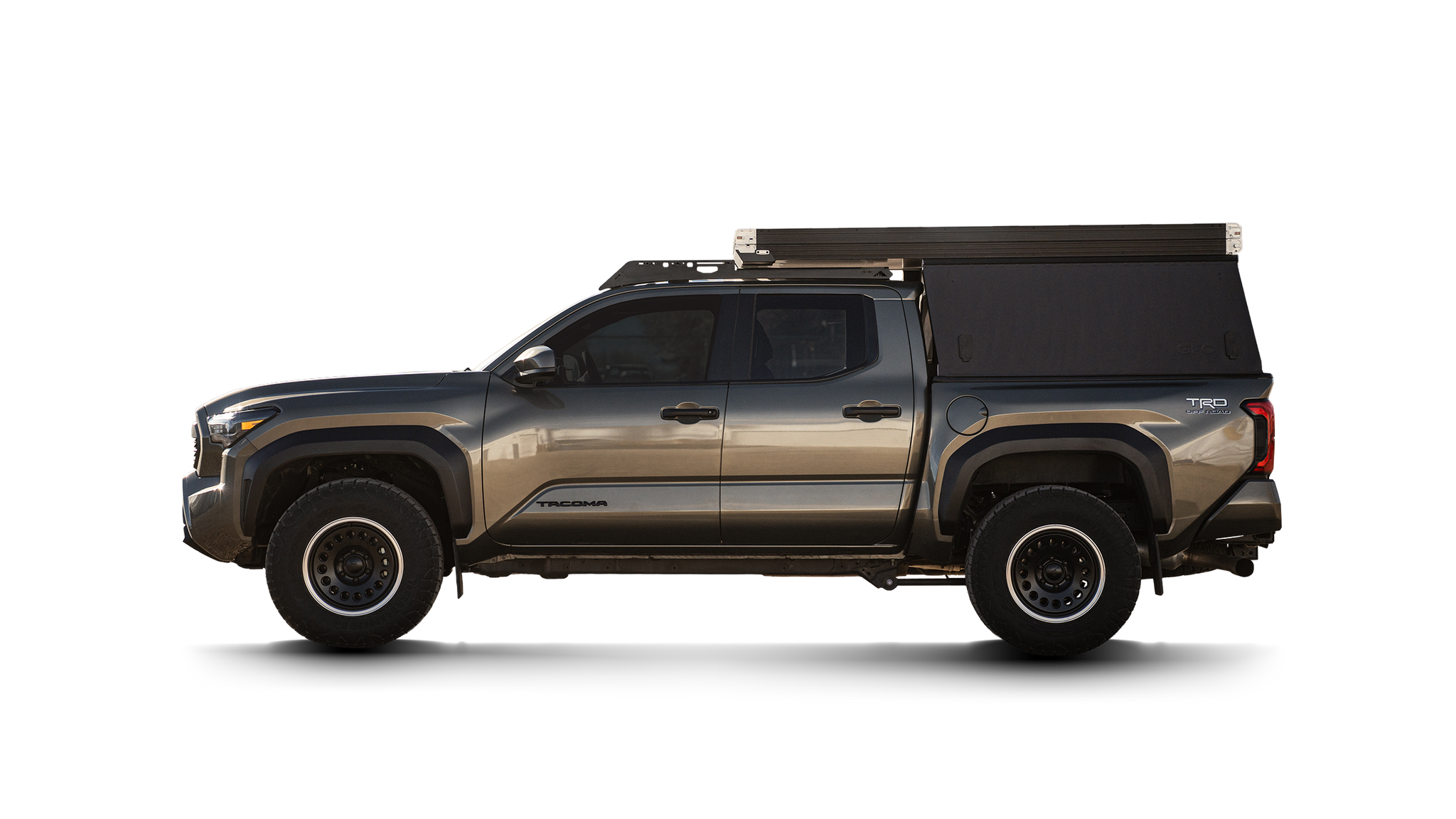tent camper for toyota tacoma Sherpa Rainier Shorty (2024+ Tacoma Camper Roof Rack) 27
