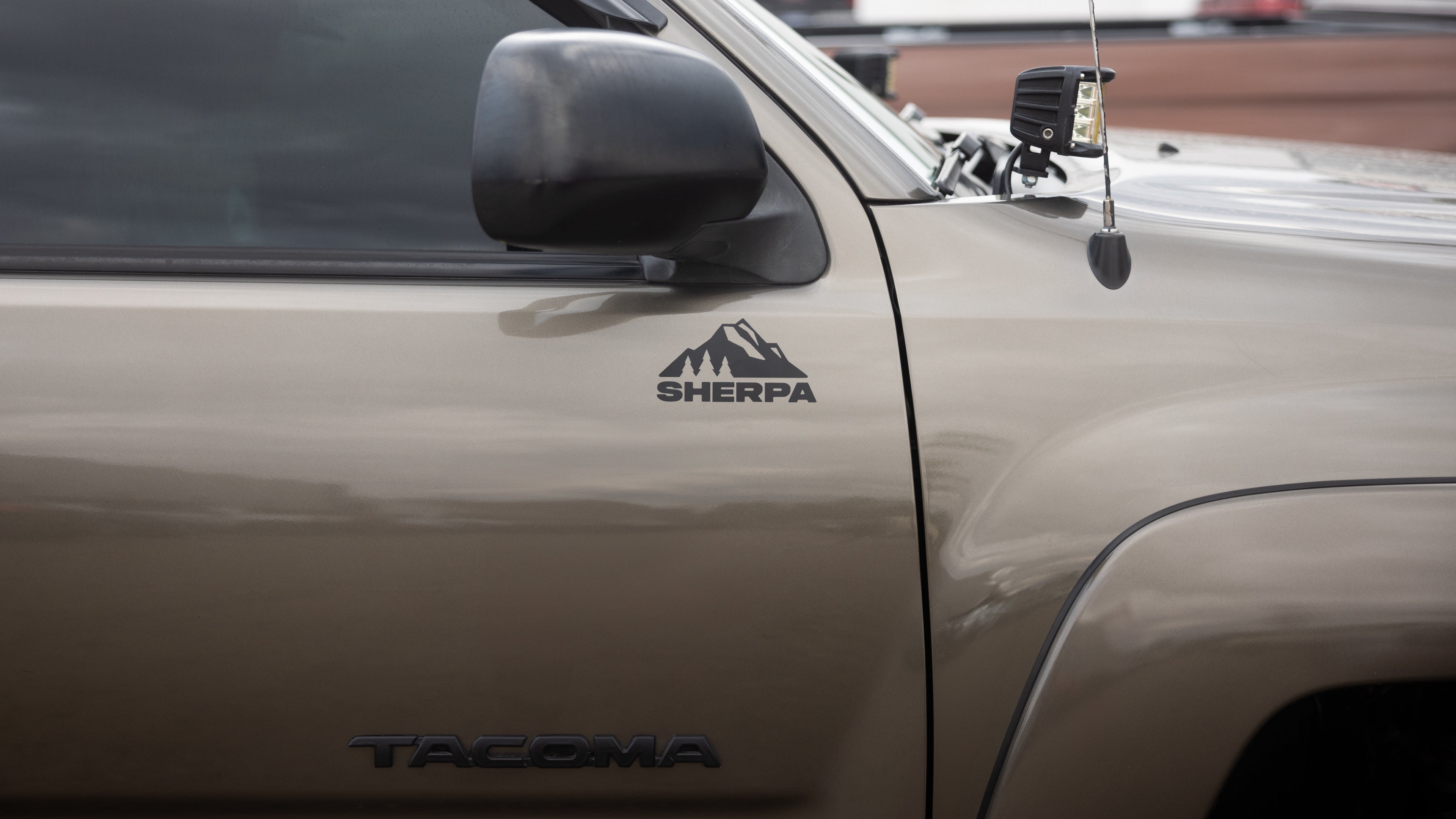 Sherpa Equipment Co. Die-Cut Transfer Sticker - Sherpa Equipment Company