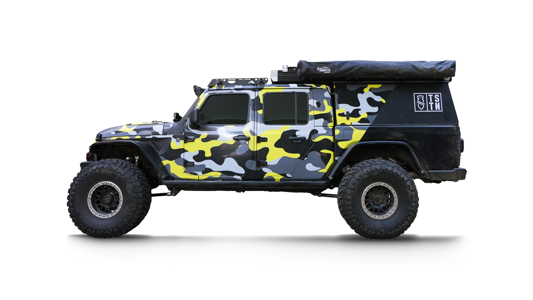 Jeep Gladiator Camper Roof Rack | 2020-2026 JT | Sherpa Equipment Co.
