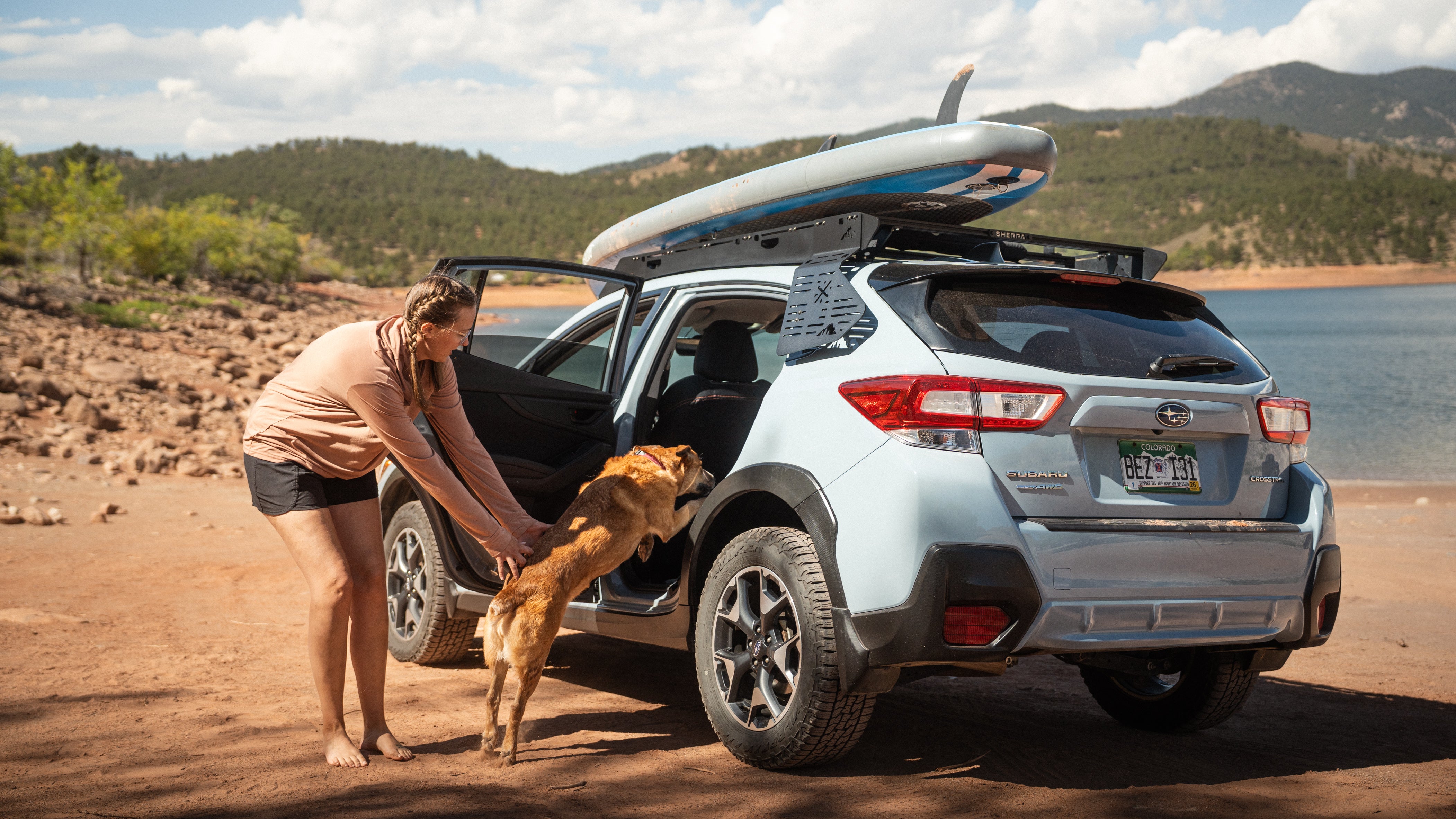 The Cascade (2018-2026 Subaru Crosstrek Roof Rack) - Sherpa Equipment Company