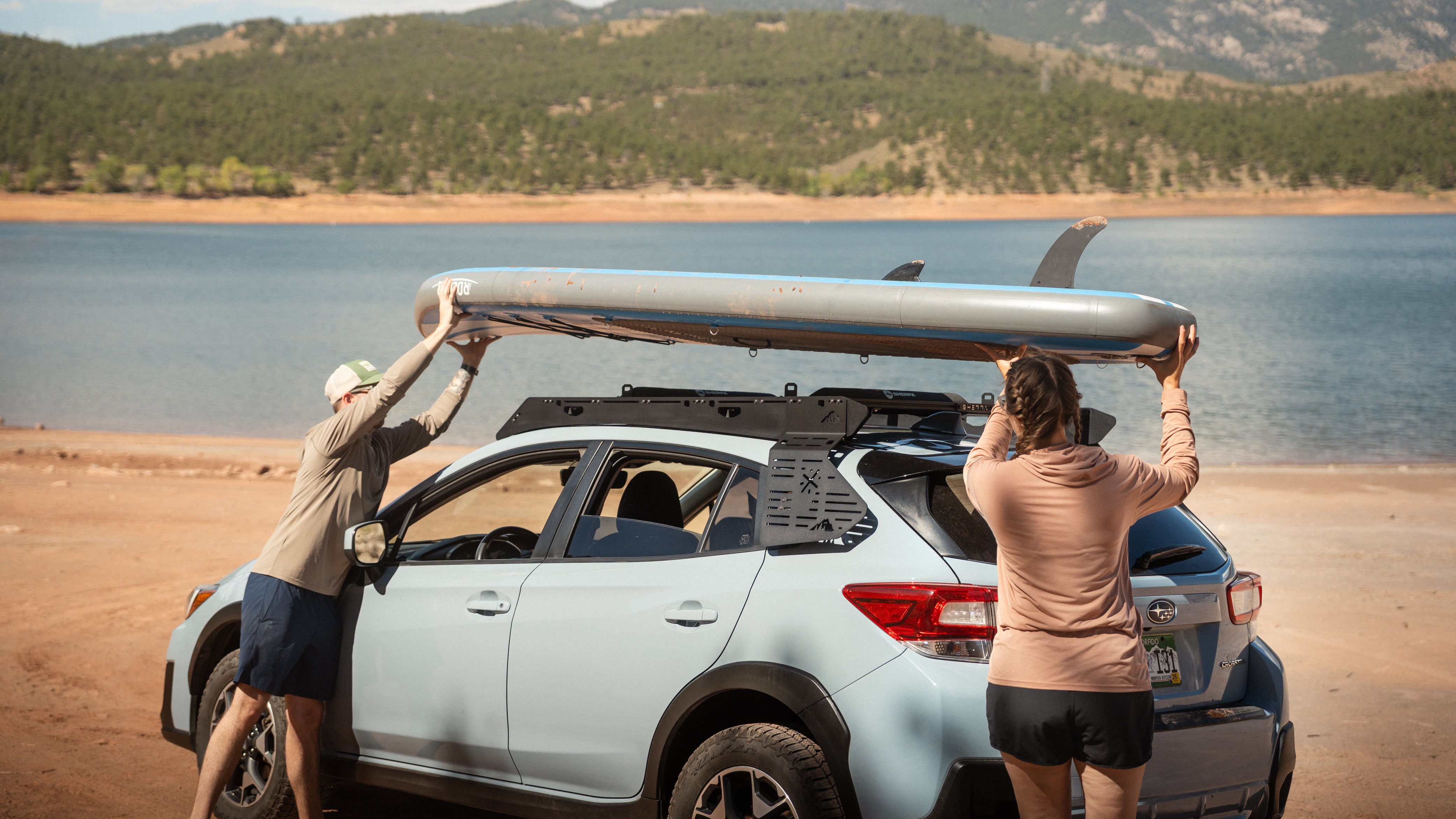 The Cascade (2018-2026 Subaru Crosstrek Roof Rack) - Sherpa Equipment Company
