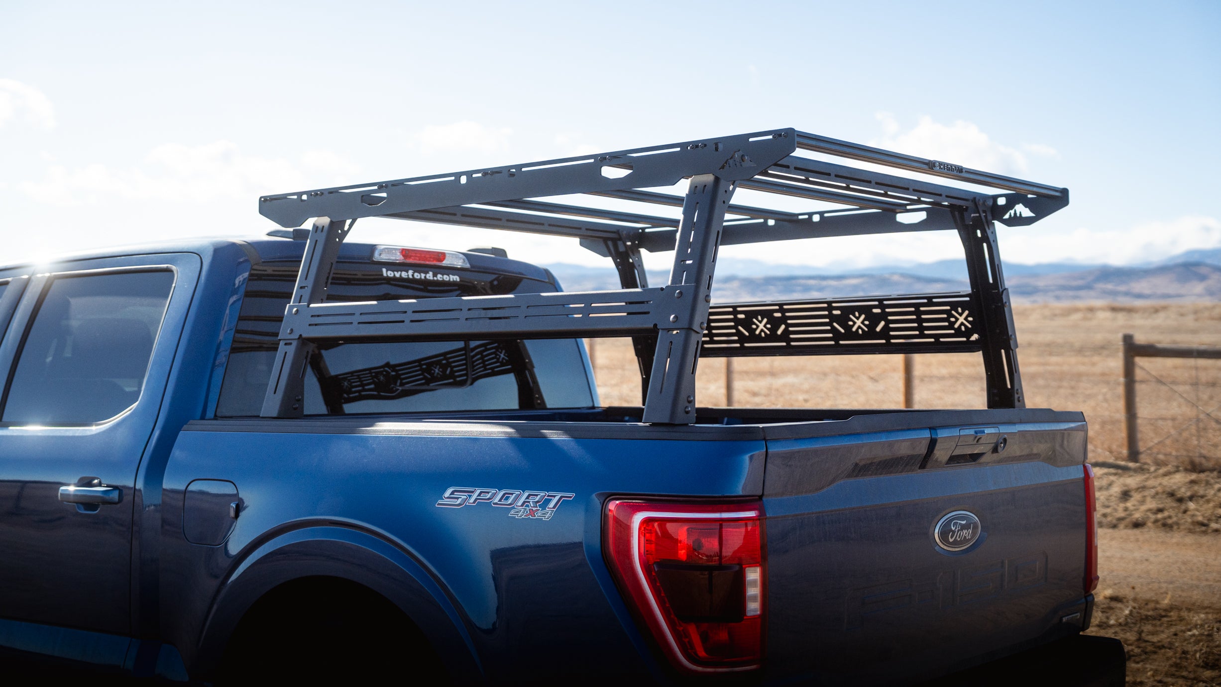 Ford 150/Raptor Rack Height PAK System Bed Rack - Sherpa Equipment Company
