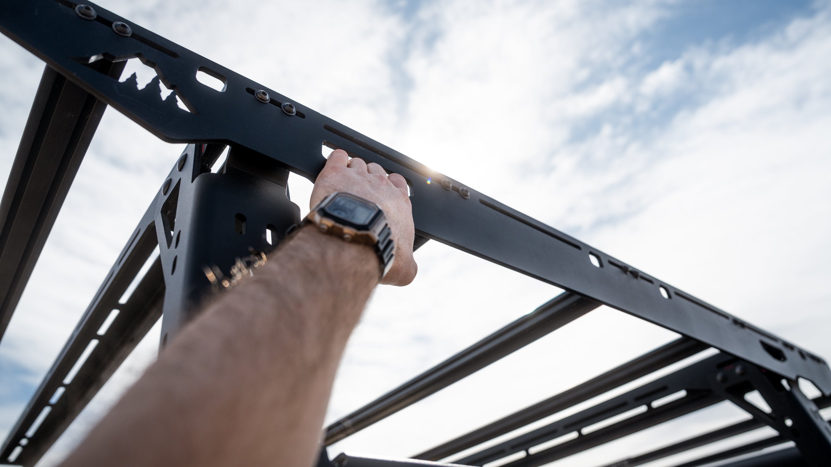 Jeep Gladiator Rack Height PAK System Bed Rack - Sherpa Equipment Company