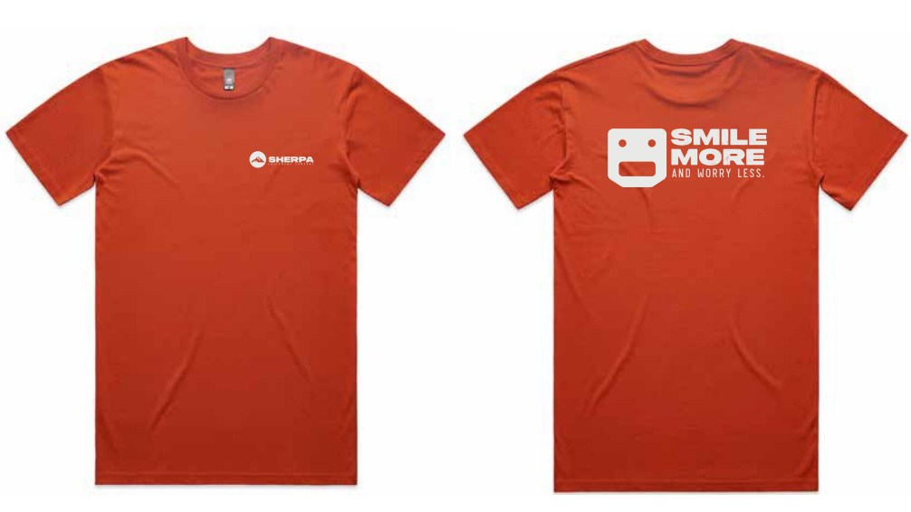 Sherpa Smile More T-Shirt - Sherpa Equipment Company