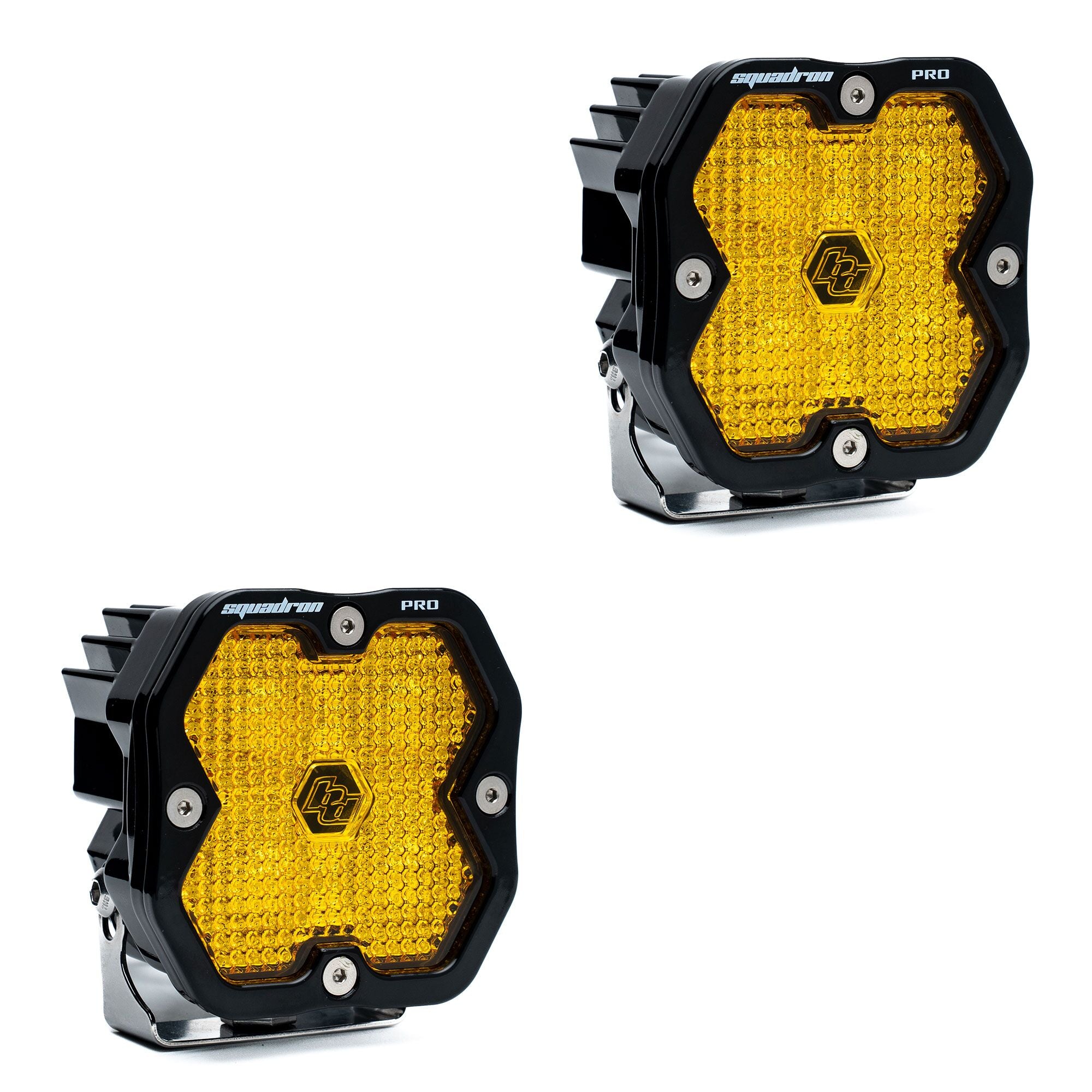 Baja Designs Squadron 2.0 Square LED Pods (Pair w/ Harness) - Sherpa Equipment Company