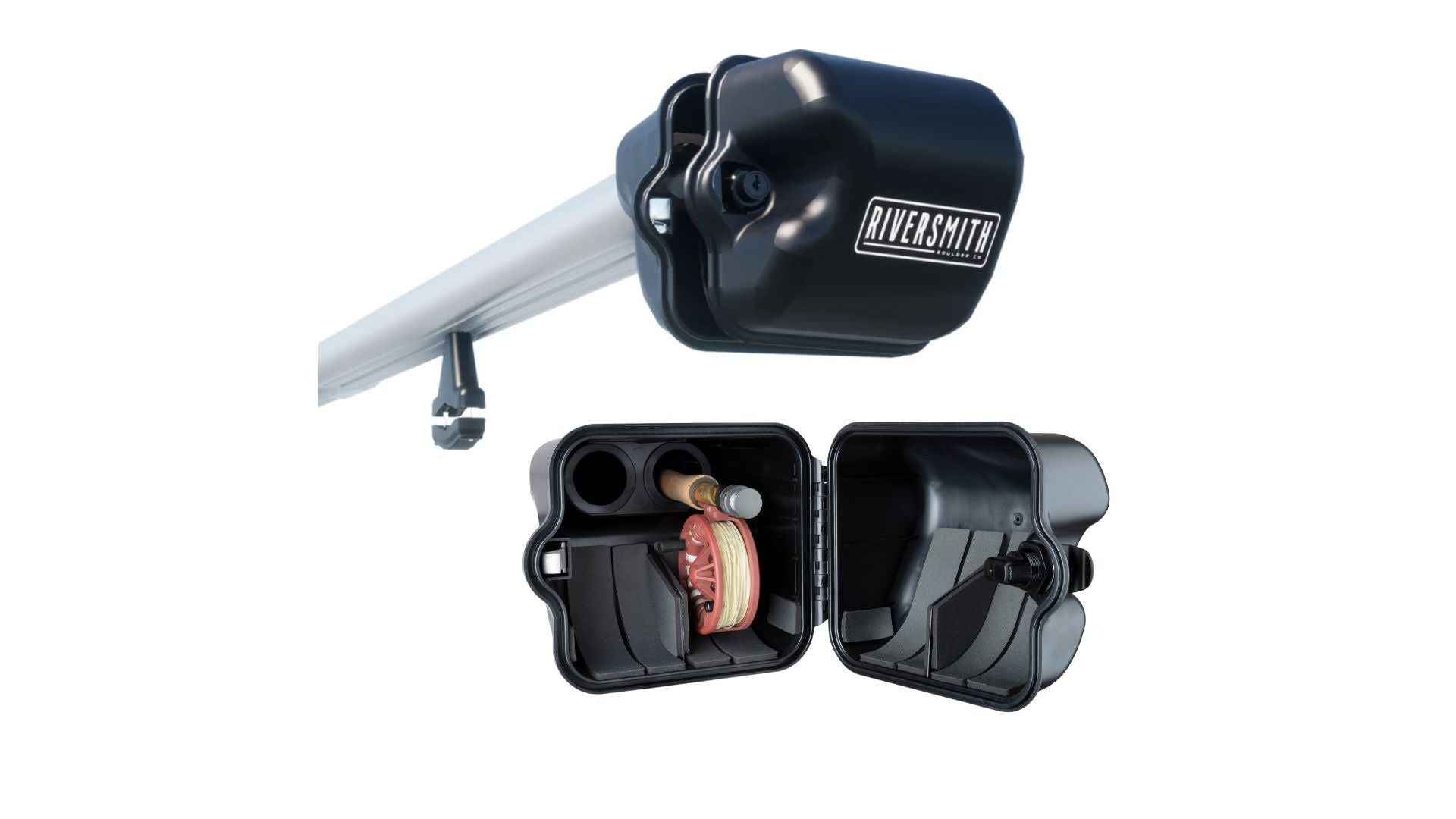 cruisersup sherpa fishing accessories Riversmith River Quiver 4-Banger / Black / Quick Release Mount