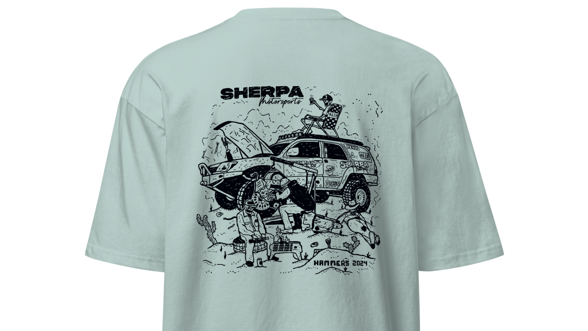 Sherpa Motorsports Hammers 2024 - TShirt - Sherpa Equipment Company