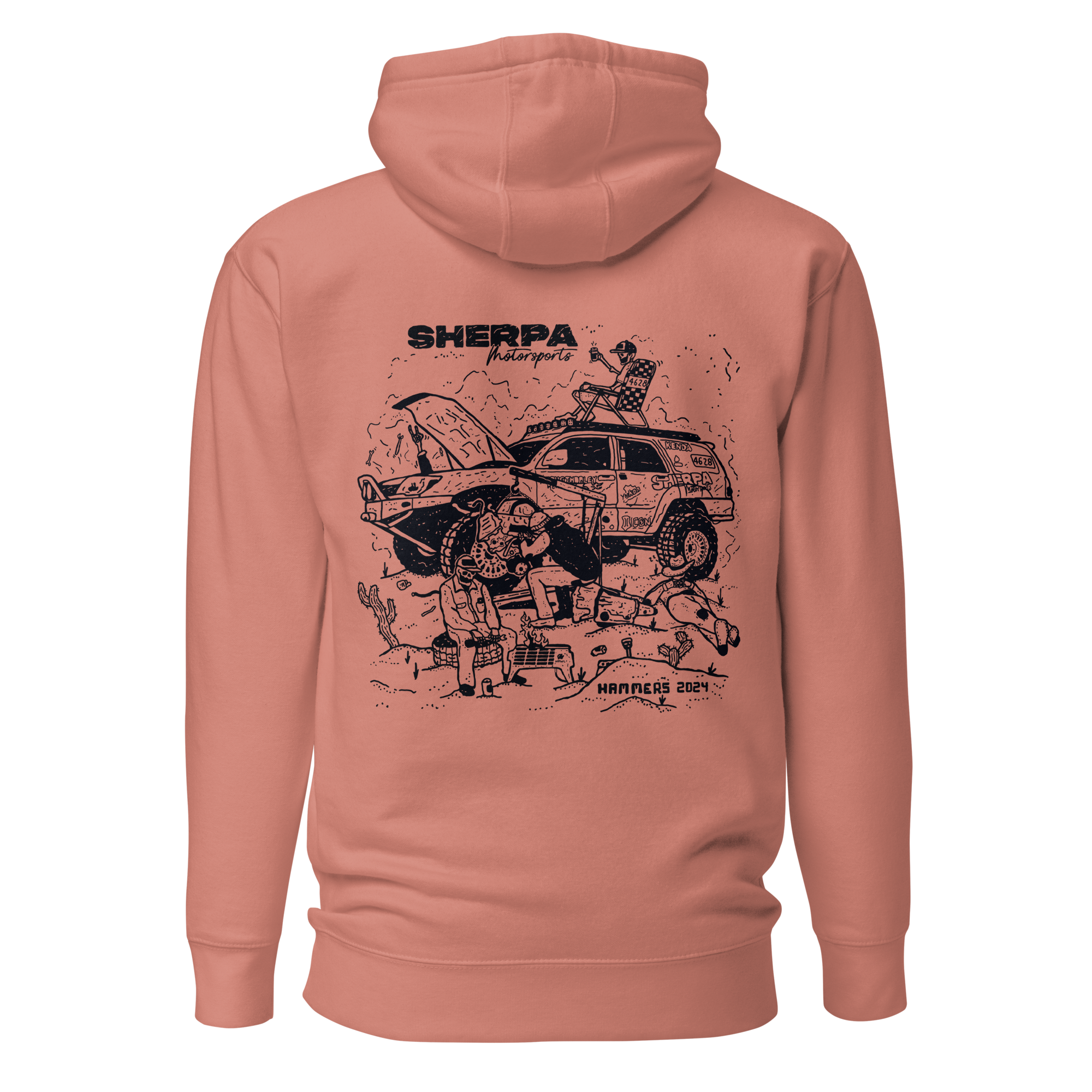 Sherpa Motorsports Hammers 2024 - Hoodie - Sherpa Equipment Company