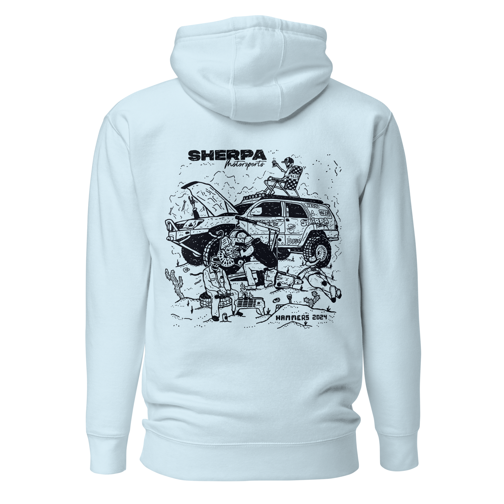 Sherpa Motorsports Hammers 2024 - Hoodie - Sherpa Equipment Company
