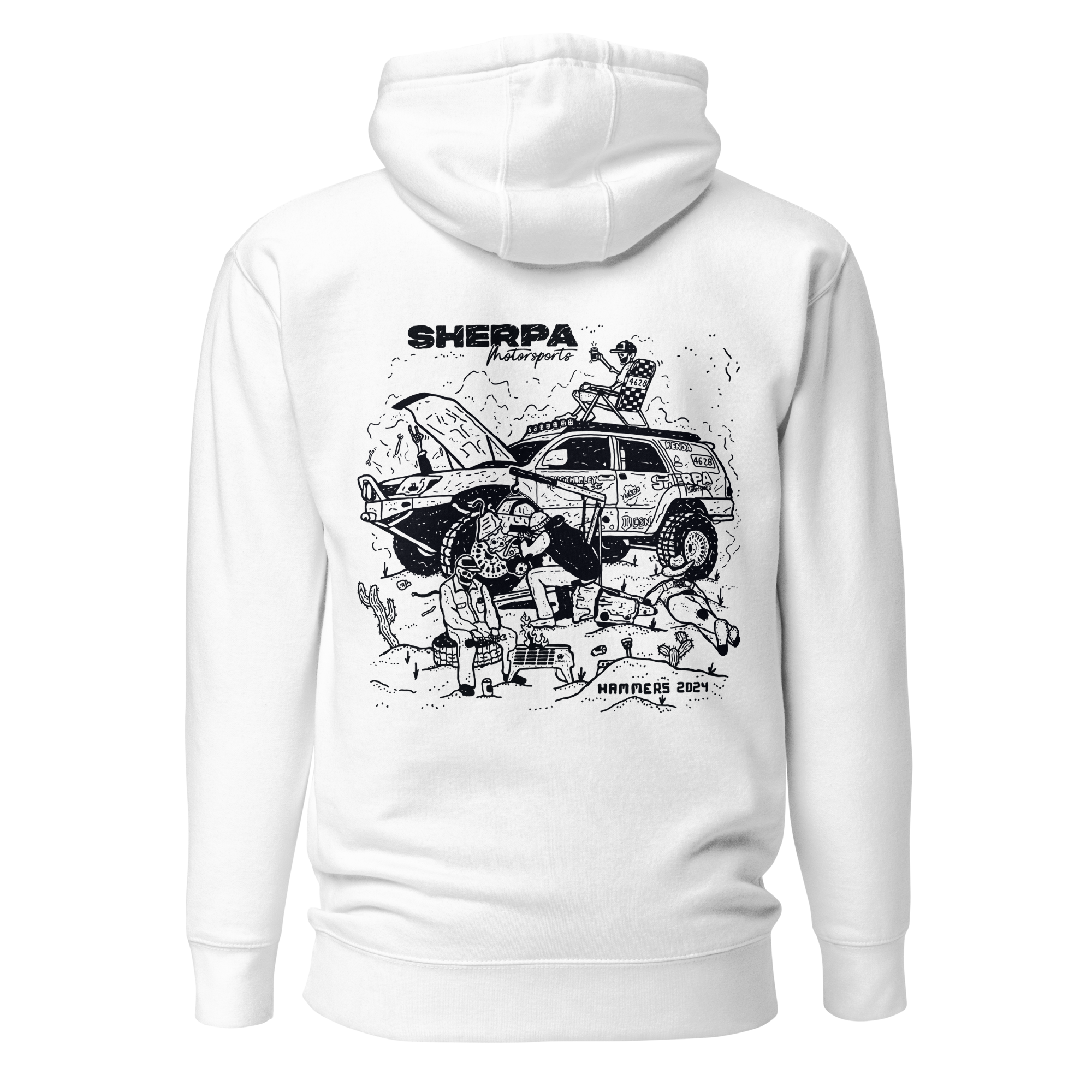 Sherpa Motorsports Hammers 2024 - Hoodie - Sherpa Equipment Company