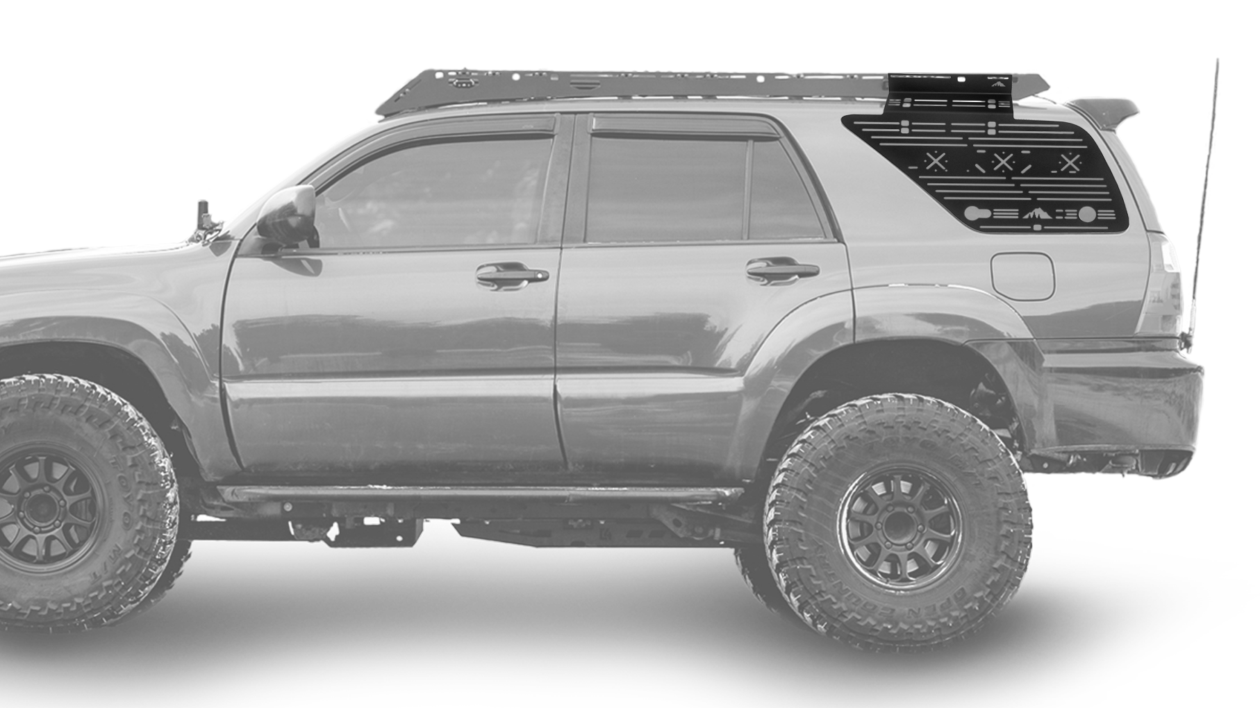 4th Gen 4Runner Window Panel