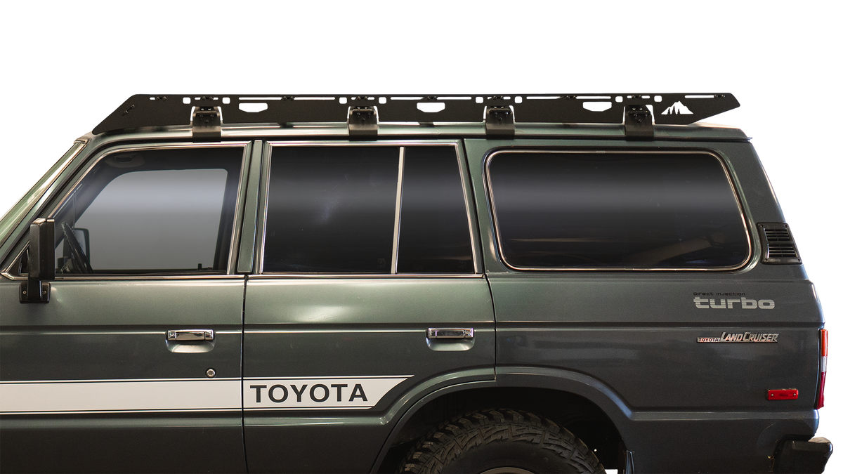Land Cruiser With Roo Rack 60 Series Land Cruiser Roof Rack | 1980-1990 LC80 | Sherpa Equipment Co.