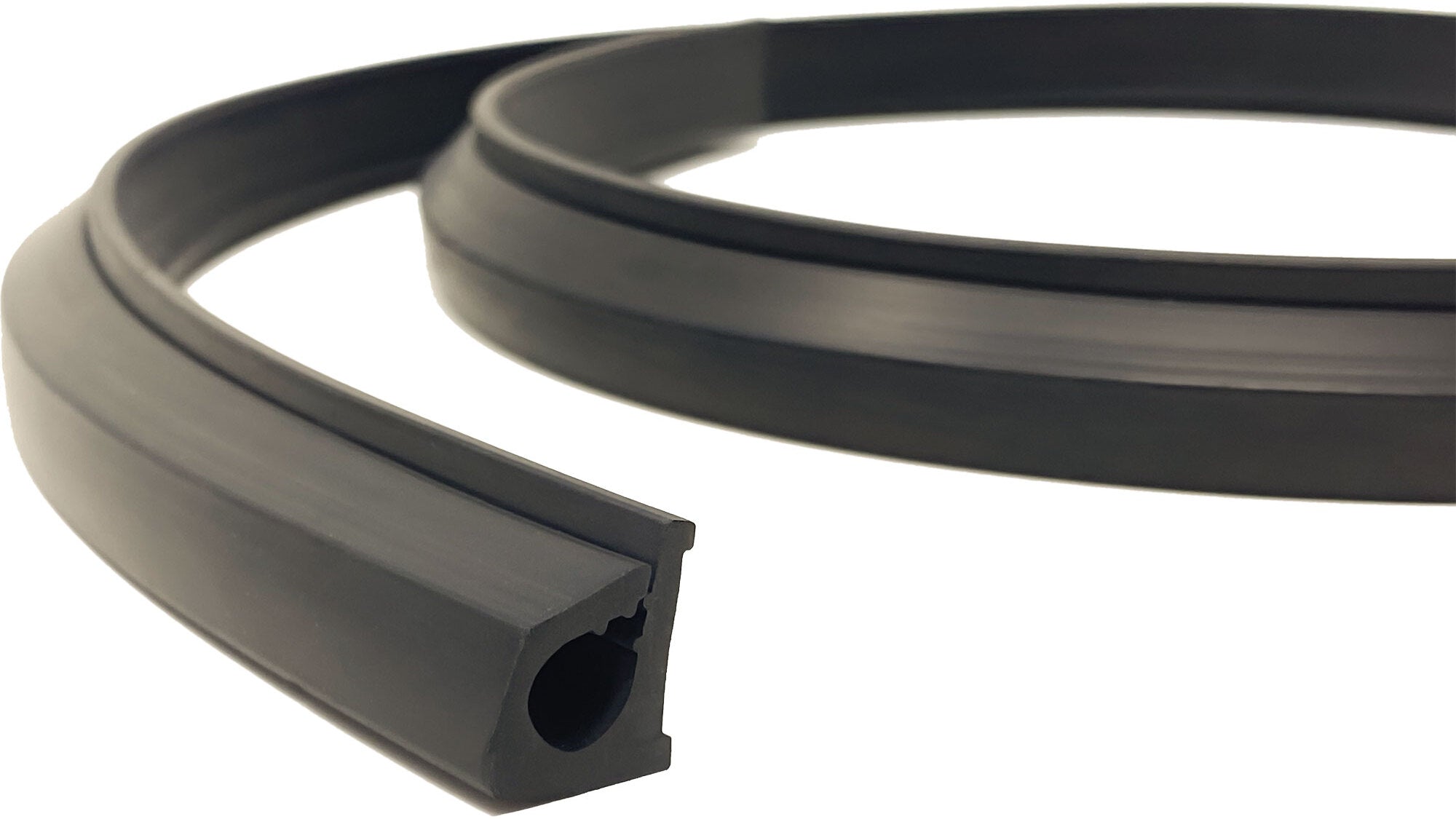 KC HiLiTES 6300 Universal Wire Hider – Rubber, Black, Conceals Wiring Up To 8mm