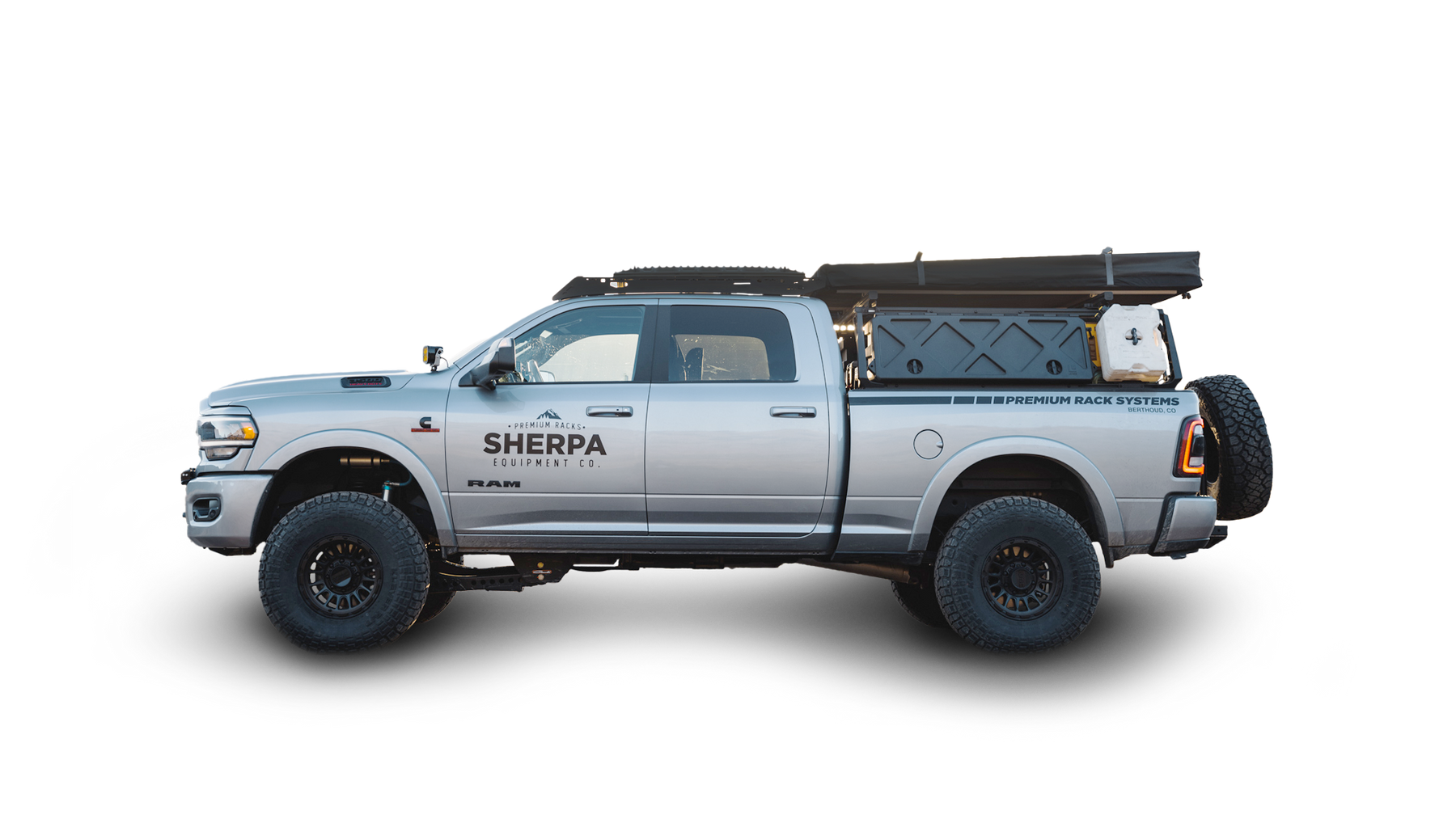 RAM Truck Roof Rack | 2019-2024 2500/3500 | Sherpa Equipment Co.