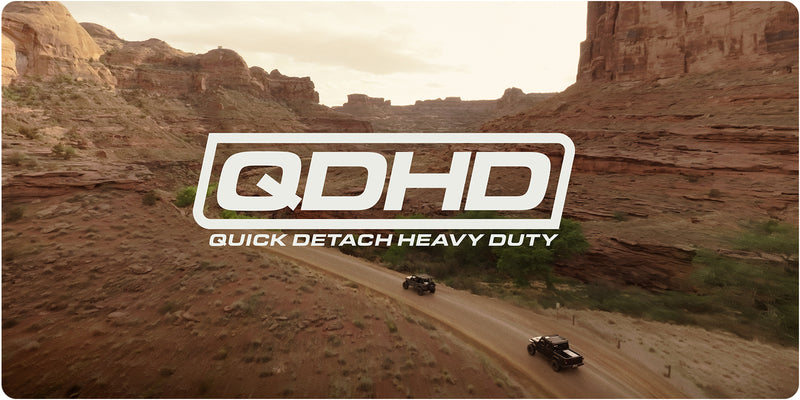 Sherpa QDHD Series quick detach heavy duty roof rack system badge