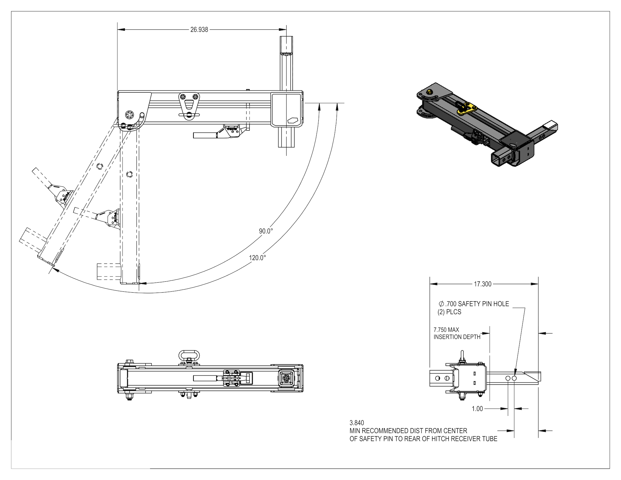 RambleSwing Pro (Bronco/Wrangler Fitment)