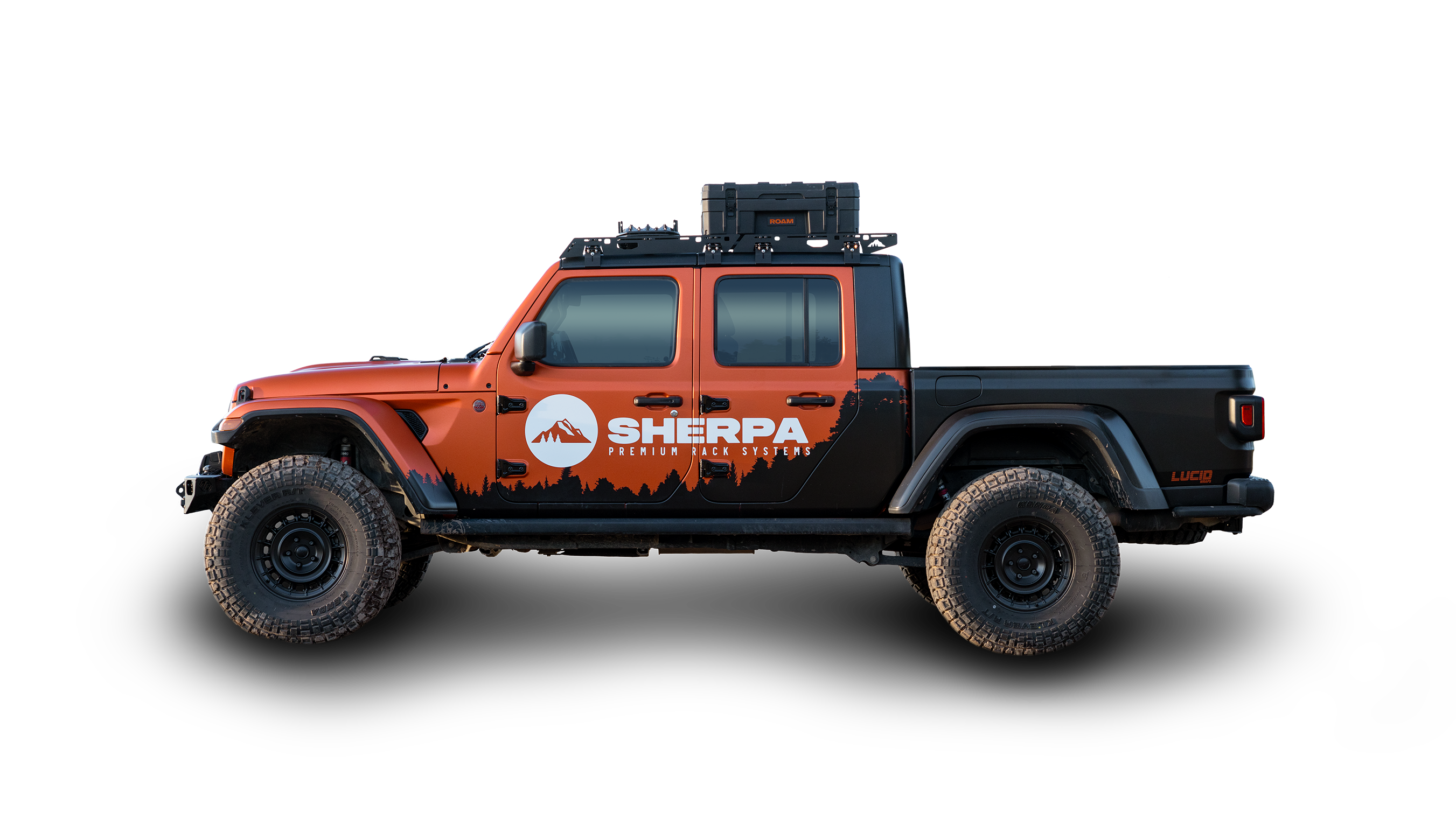 The Sunlight Jeep Gladiator JT Roof Rack