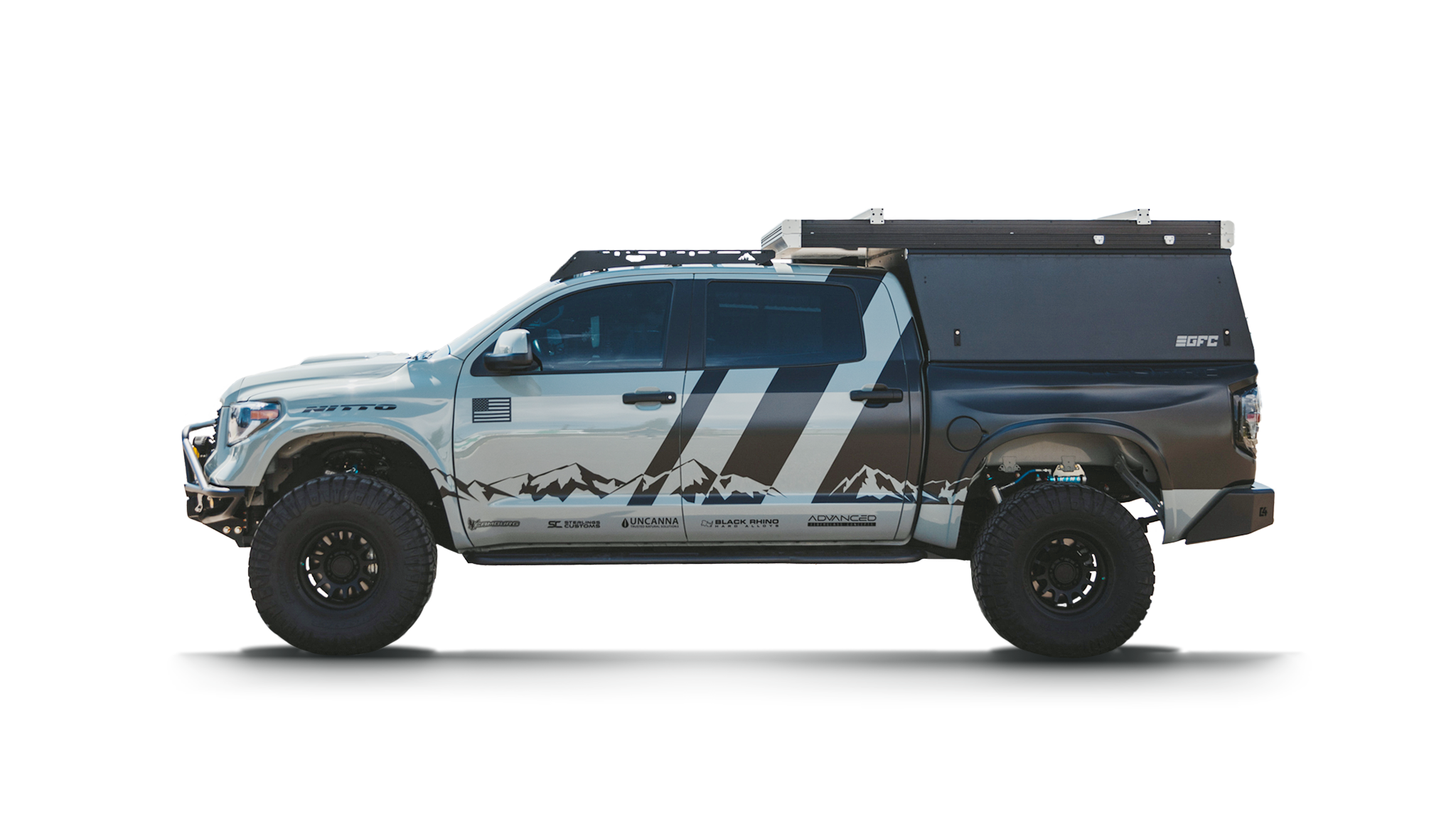 The Bear Paw (2007-2021 Tundra Camper Roof Rack)