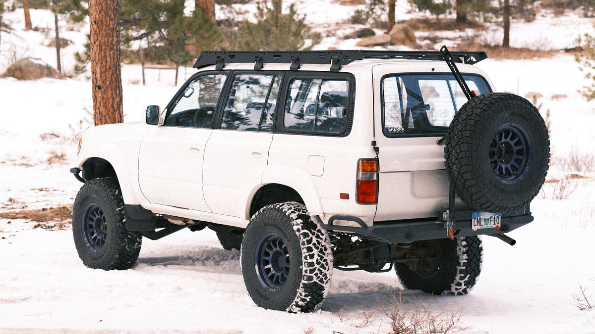 Custom Lc80 80 Series Land Cruiser Roof Rack | 1990-1997 LC80 | Sherpa Equipment Co.